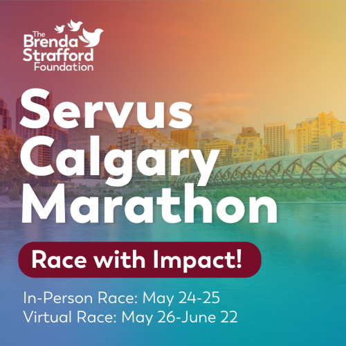 Race with Impact! Join BSF at the 2025 Servus Calgary Marathon